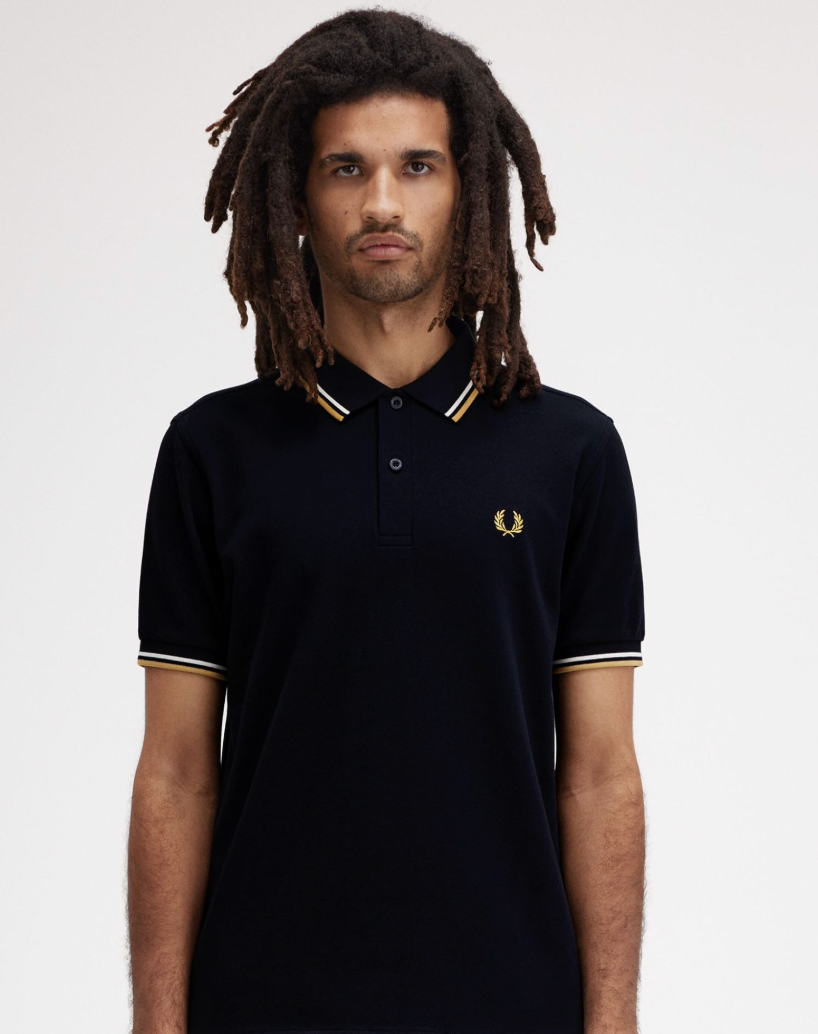 The Shirt Navy / Ecru