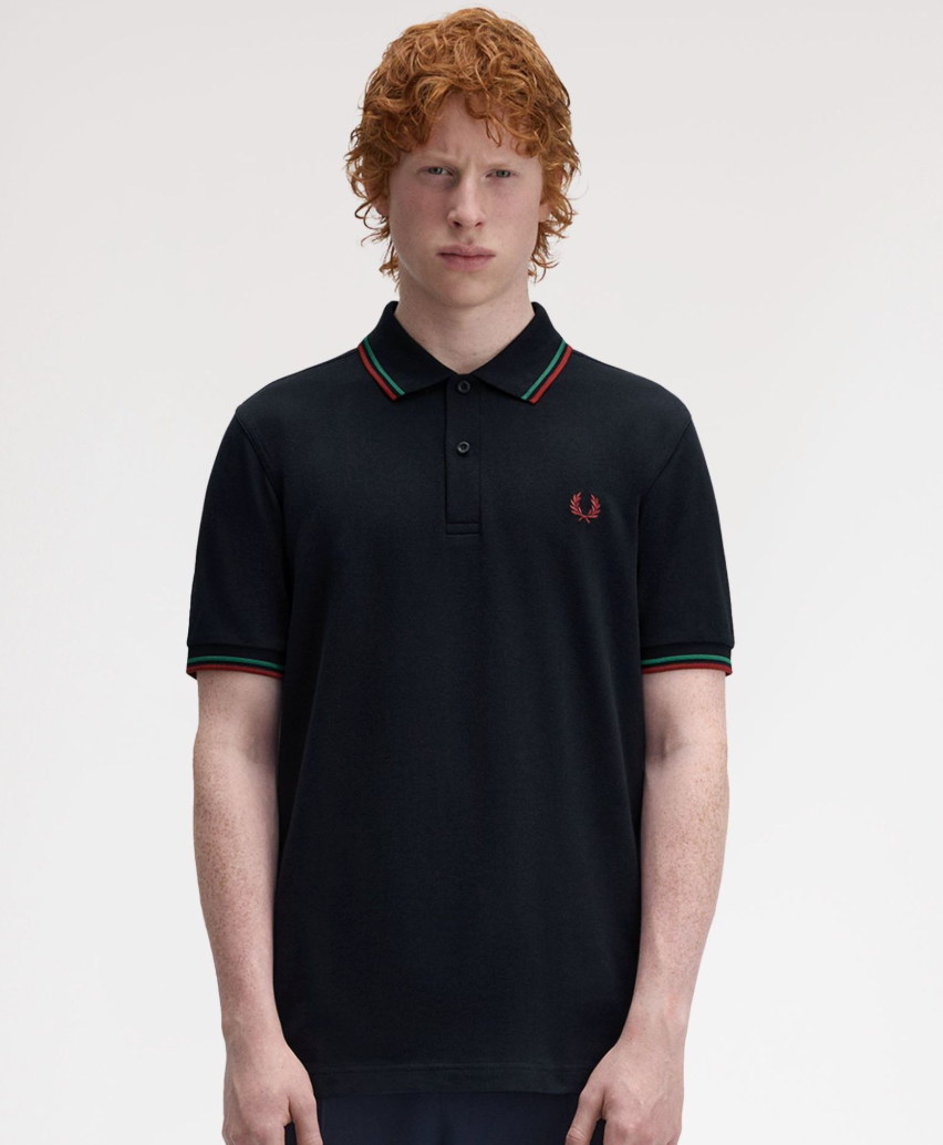 The Shirt Navy / Sport Green